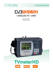Sat-Kabel TVmeterHD Bedienungsanleitung