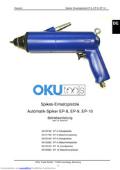 OKU AS-8, AS-9, EP-8, EP-9,EP-10, EP-12, EP-15, EPK-6,5, EPK-8 Betriebsanleitung