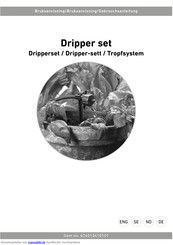 RUSTA Dripper set Gebrauchsanleitung