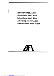 BFT Alcor Anleitung