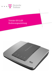 T-Mobile Teledat 430 LAN Bedienungsanleitung