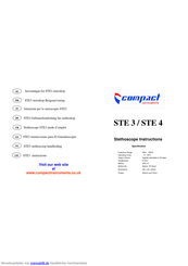 Compact Instruments STE 4 Gebrauchsanleitung