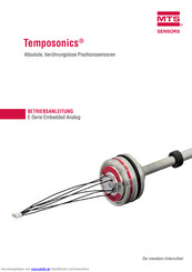 MTS Sensors Temposonics E-Serie Betriebsanleitung