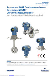 Emerson Rosemount 2051 Kurzanleitung