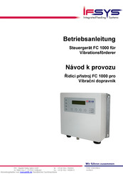 ifsys FC 1000 Betriebsanleitung