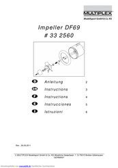 Multiplex DF69 Bedienungsanleitung