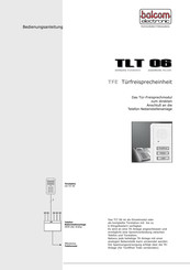 Balcom TLT 06 Bedienungsanleitung
