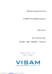 VISAM VTP-C121 Bedienungsanleitung