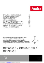 Amica OKP6651SW Gebrauchsanweisung