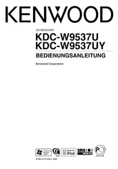 Kenwood KDC-W9537U Bedienungsanleitung