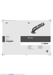 Bosch PMF 10,8 LI Originalbetriebsanleitung