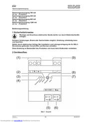 Jung 21280REG Bedienungsanleitung