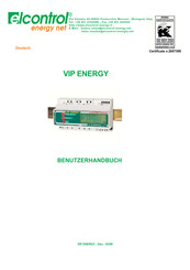 Elcontrol vip energy Benutzerhandbuch