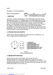 Velleman VISP1 Benutzerhandbuch