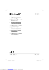 EINHELL CC-BC 8 Originalbetriebsanleitung