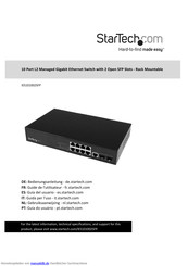StarTech.com IES101002SFP Bedienungsanleitung