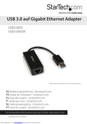 StarTech.com USB31000SW Bedienungsanleitung