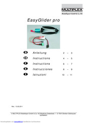 Multiplex EasyGlider pro Bedienungsanleitung