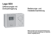 comfort controls Lago SD3 Bedienungs- Und Installationsanleitung
