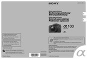 Sony DSLR-a100 Bedienungsanleitung