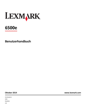 Lexmark 6500e Benutzerhandbuch