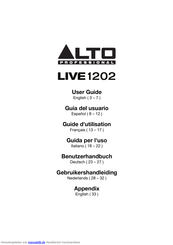 Alto Professional LIVE1202 Benutzerhandbuch
