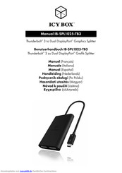 Icy Box Thunderbolt 3 Benutzerhandbuch