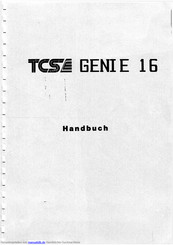 TCS Genie 16 Handbuch