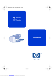 HP Deskjet 3810 series Kurzübersicht