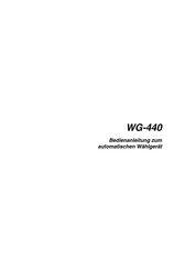 Auerswald WG-440 Bedienungsanleitung