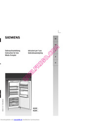 Siemens KI20F Serie Gebrauchsanleitung