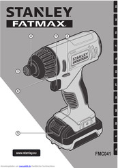 Stanley FATMAX FMC041 Anweisungen