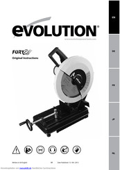 Evolution 082-0001 Original Instructions