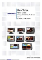 Lowrance Hook2 7 TS Kurzbedienungsanleitung