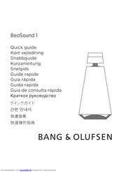 Bang & Olufsen BeoSound 1 Kurzanleitung