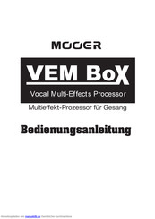 Mooer VEM BoX Bedienungsanleitung