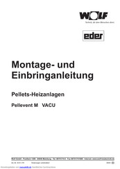 eder Pellevent M VACU Montage- Und Einbringanleitung