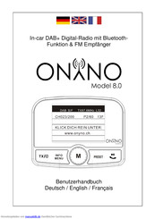 onyno Model 8.0 Benutzerhandbuch