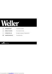 Weller FE 75 Betriebsanleitung