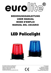EuroLite LED Policelight Installationsanleitung