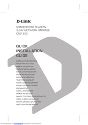 D-Link DNS-325 Installationsanleitung