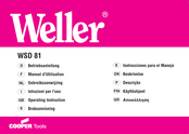Weller WSD 81 Betriebsanleitung