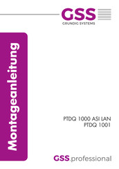 GSS PTDQ 1001 Montageanleitung