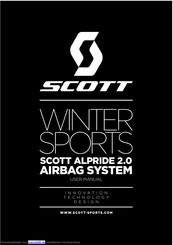 Scott ALPRIDE AIRBAG SYSTEM Benutzerhandbuch