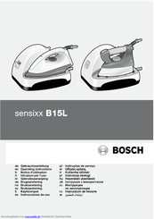 Bosch sensixx B15L Gebrauchsanleitung
