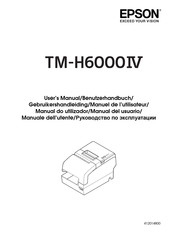 Epson TM-H6000IV Benutzerhandbuch