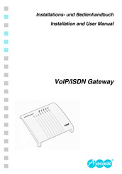 Auerswald VoIP/ISDN Installations- Und Bedienungshandbuch
