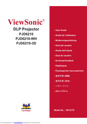 ViewSonic PJD6210-WH Bedienungsanleitung