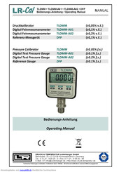 LR-Cal TLDMM-A01 Bedienungsanleitung