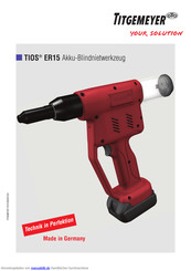 Titgemeyer TIOS ER1 Handbuch